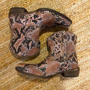 Snake Skin Cowboy Boots